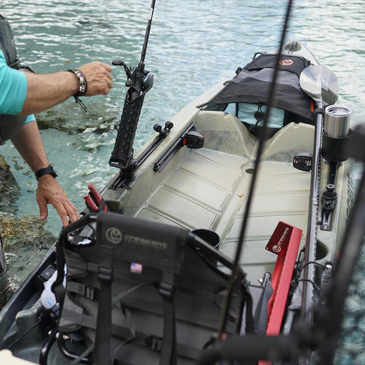 crescent kayak at a fishing tournament