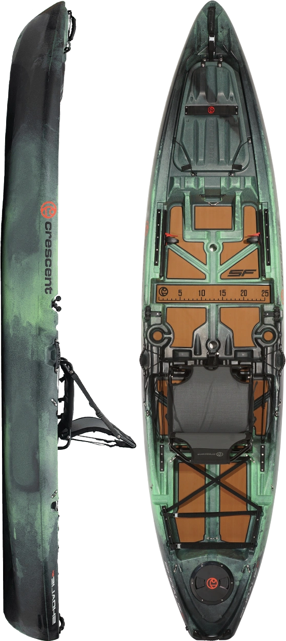 Crescent Shoalie Kayak Moss Camo