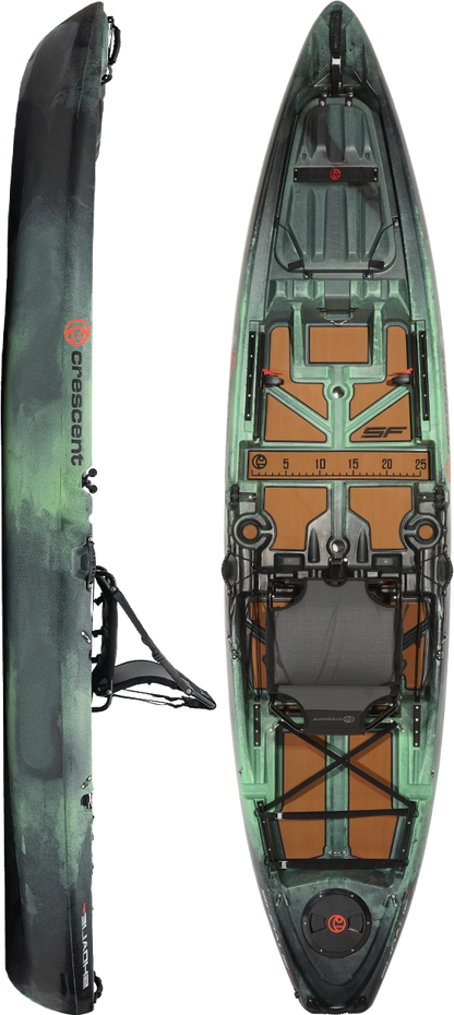 Crescent Shoalie Kayak Moss Camo