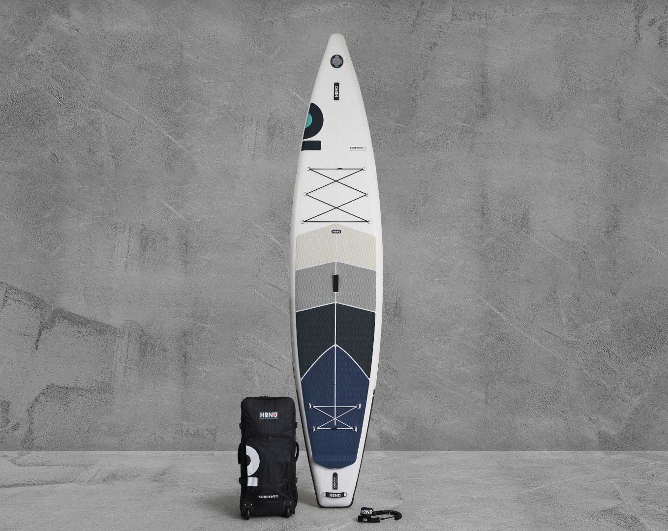 Honu Sorrento 12' 6" touring paddleboard breaking wave color