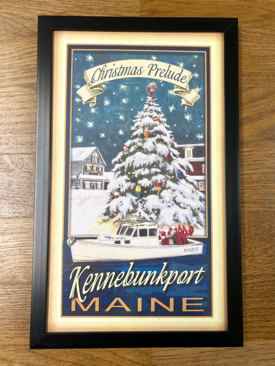 Kennebunkport's Christmas Prelude framed print souvenir 6x10