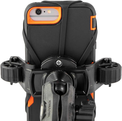 RotoGrip Phone Holder with 1 inch Screwball Track Mount