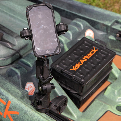 RotoGrip Phone Holder with 1 inch Screwball Track Mount