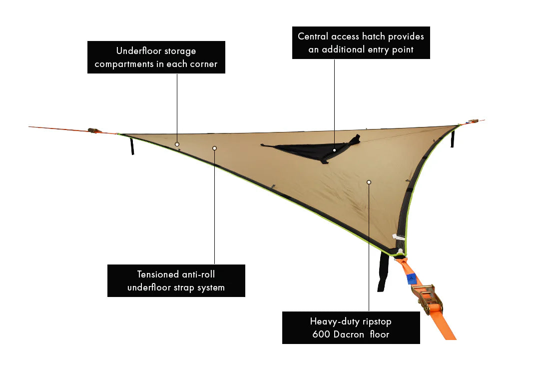 Tentsile Safari Trillium 3-Person Giant Hammock (3.0)