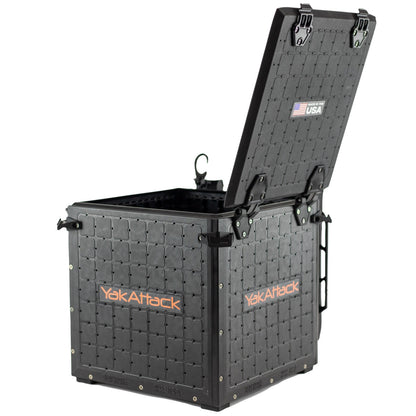 YakAttack BlackPak Pro Fishing Crate 13 x 13 lid