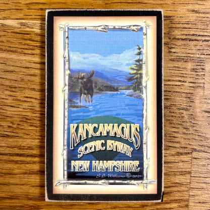 Gallery Concepts Kancamagus Scenic Byway Moose Magnet Souvenir