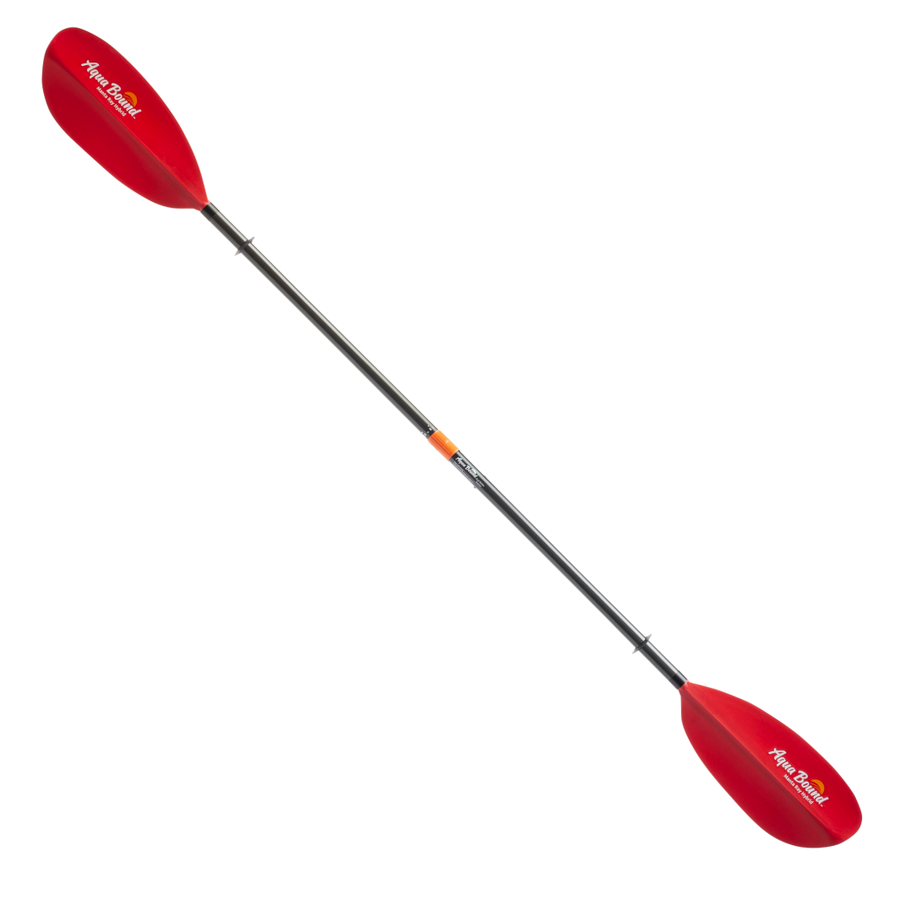 Aqua Bound Manta Ray Hybrid 4 PC Posi-Lok Paddle red