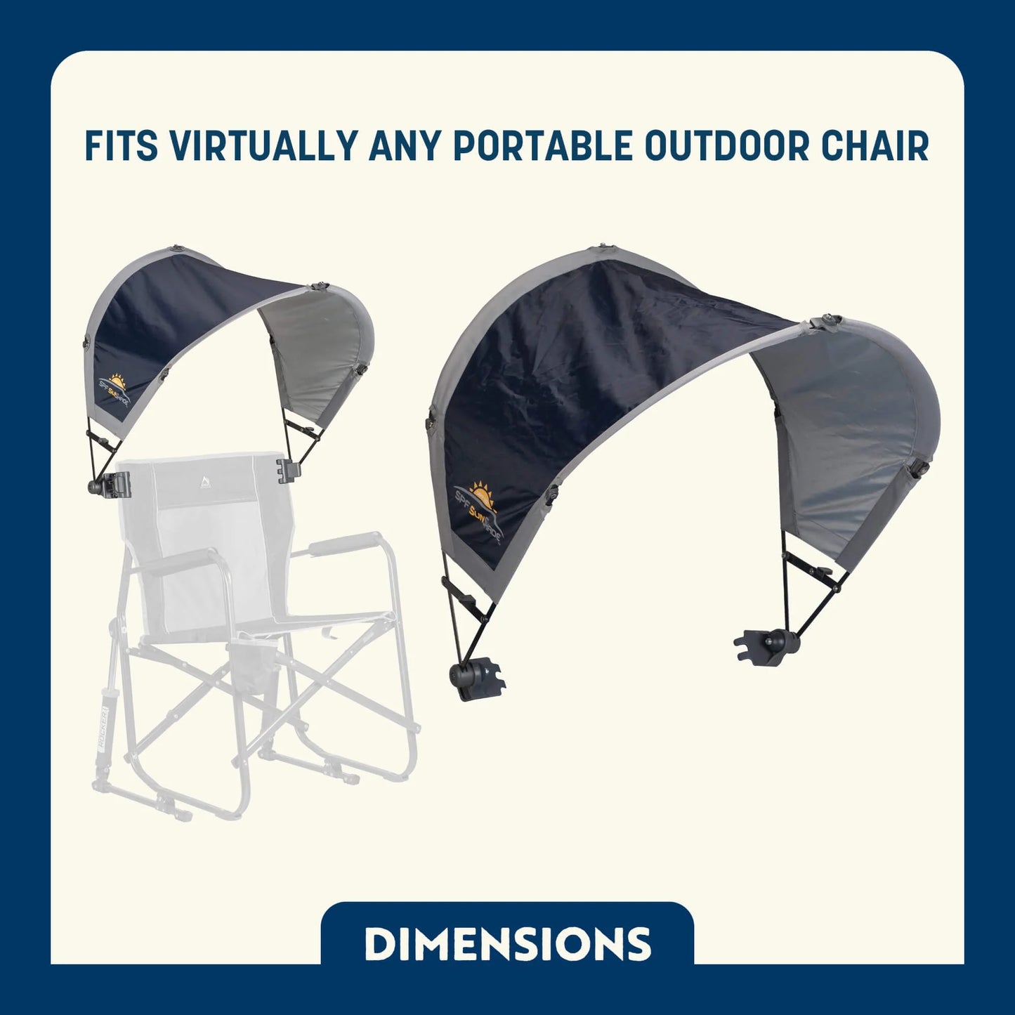 Universal Chair Sunshade Accessory