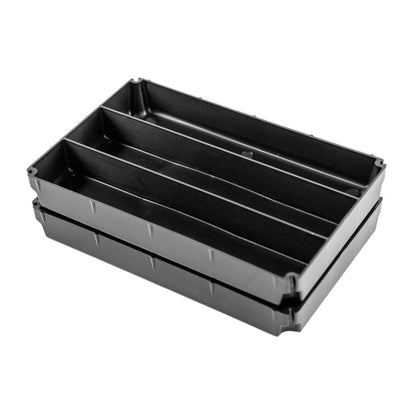 TracPak Tray 1x3, Half Depth Two Pack